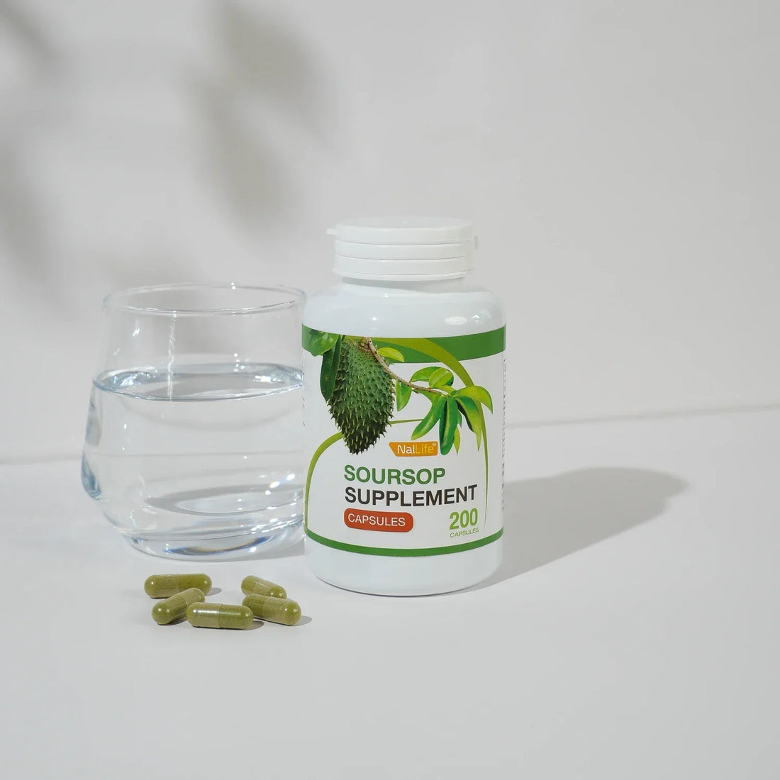 Soursop leaf capsules.