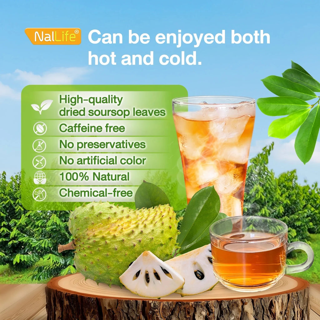 NalLife Soursop Leaves for Tea 200 Leaves