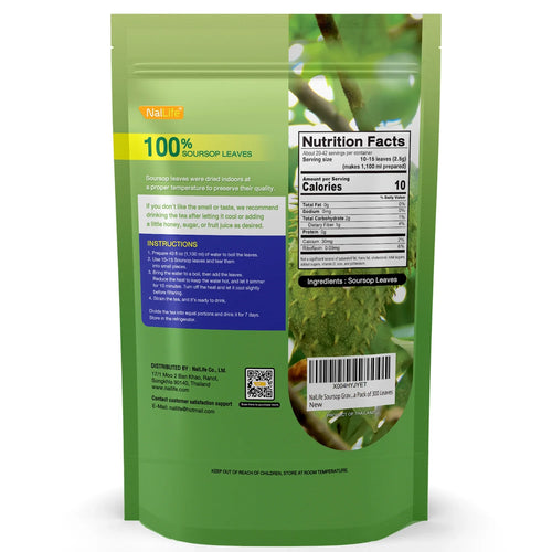 NalLife Soursop Leaves for Tea 300 Leaves
