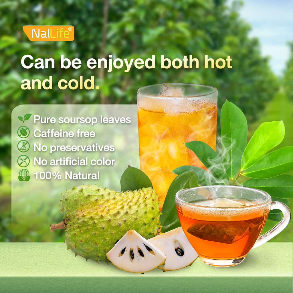 NalLife Soursop Leaves Tea pack of 40 Tea Bags