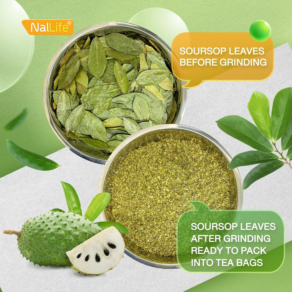 NalLife Soursop Leaves Tea pack of 40 Tea Bags