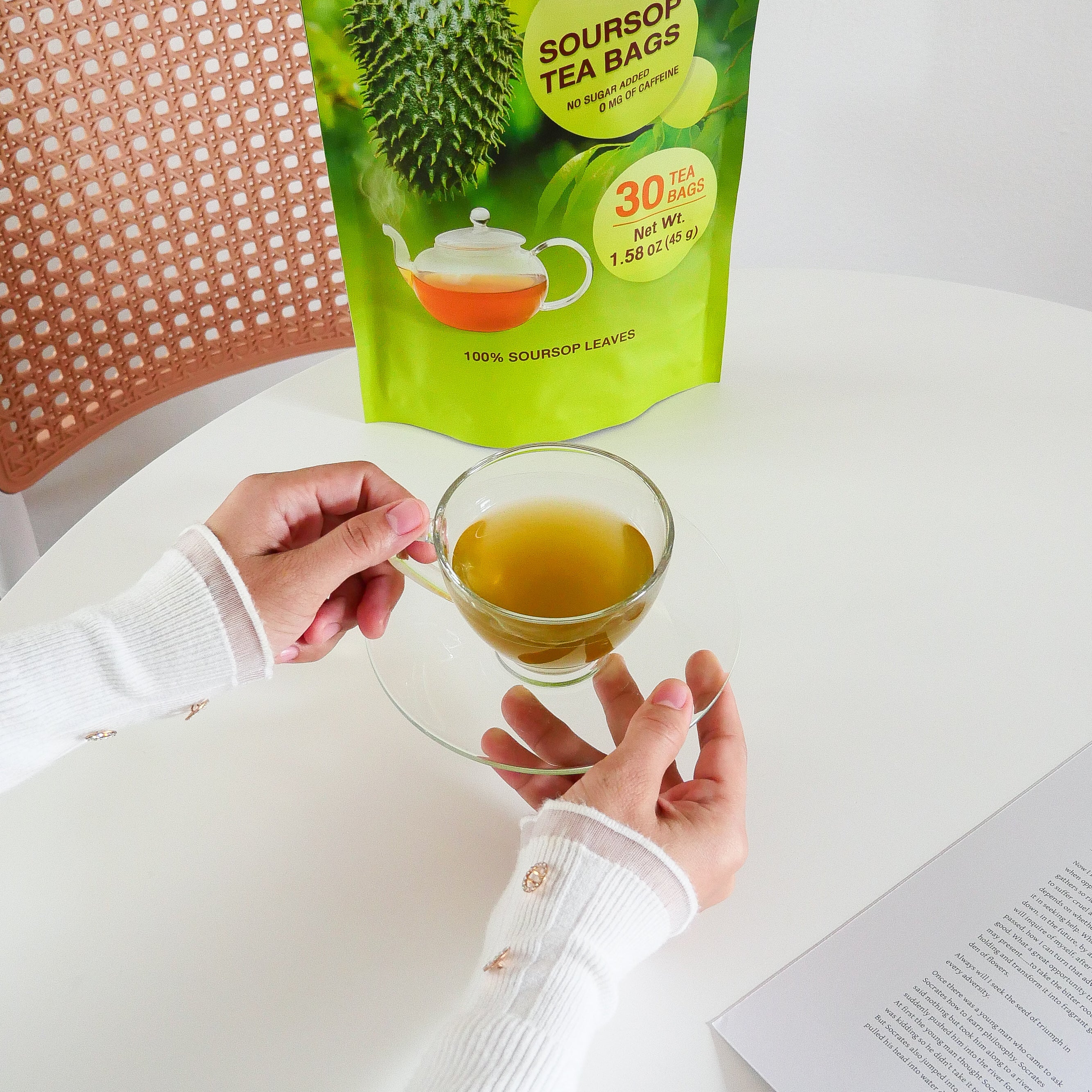 NalLife Soursop Leaves Tea pack of 30 Tea Bags